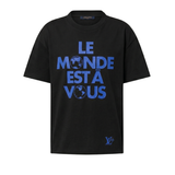 Intarsia "The World is Yours" T-shirt