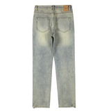 Aria Zip Flared Jeans