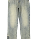 Aria Zip Flared Jeans