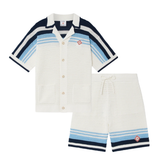 Casa Stripes Short Set